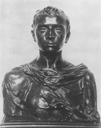 Büste von Paul Claudel als Jugendlicher